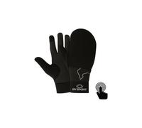 Guanti bv sport hybrid reflect black