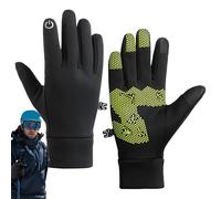 Guanti Caldi - Impermeabile Antivento Palmo Antiscivolo | Guanti Invernali Da Lavoro Isolati | per Adulti Sport Invernali Sci Snowboard All'aperto Guida Ciclismo Equitazione
