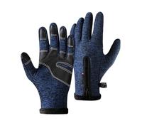 Guanti caldi per touch screen - Guanti da ciclismo touch screen, guanti per freddo | Guanti da corsa antivento, impermeabili, antiscivolo, fodera termica morbida, ideali per guidare, spore
