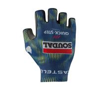 Castelli Competizione Soudal Quick-step 2026 Short Gloves Blu L