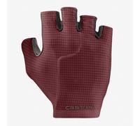 Castelli Premio Evo Short Gloves Rosso M Uomo Dark Bordeaux