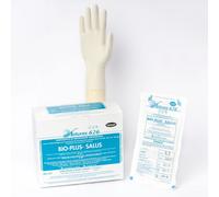 Guanti Chirurgici STERILI in Lattice Senza Polvere da 6 a 8,5 Conf. da 50 Paia