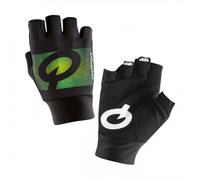 Guanti Ciclismo Corti Estivi XC Road Nero/Verde Taglia M