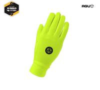 Guanti Ciclismo Invernali Bicicletta In Neoprene Lunghi Agu Team Jumbo
