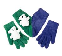 Guanti Con Connessione Magnetica - Novità Guanti Per Partner, Equipaggiamento Termico Per Il Freddo, Set Coordinato Per Lui E Lei, Abbigliamento A Cuore Foderato In Pile | Commovente Regalo Natalizio