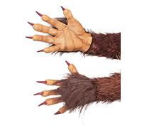 Guanti con pelliccia e artigli per bestia demone lupo mannaro Krampus artiglio artigli demone mostro