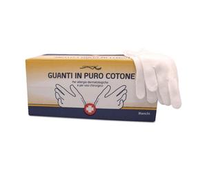 GUANTI Cot.Bianco M.7,5 STERIL