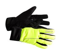 Guanti Craft Siberian 2.0 giallo fluo nero - M