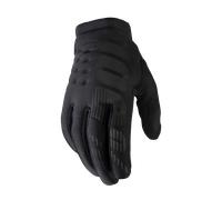 Guanti Cross 100% Brisker NeroXXL Nero