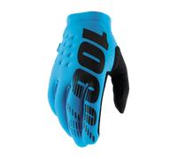100percent Brisker Off-road Gloves Blu L / Short Uomo