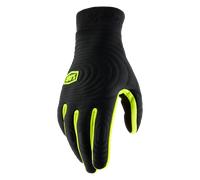 Guanti Cross 100% Brisker Xtreme Nero/Giallo FluoL Nero,Giallo Fluo