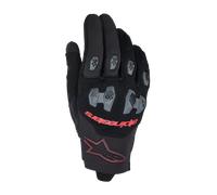 Alpinestars Guanti Pro-Dura Enduro Omologati Nero/Rosso Taglia M