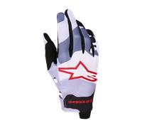 Guanti Cross Alpinestars Radar Grigio Cenere/Lilla Chiaro/Rosso/NeroXL Grigio Cenere,Lilla Chiaro,Rosso,Nero