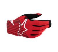 Alpinestars Radar Pro Guanti da motocross, rosso, taglia XL per maschi