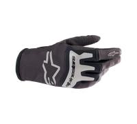 Guanti Cross Alpinestars Techstar Nero/Argento SpazzolatoM Nero,Argento Spazzolato