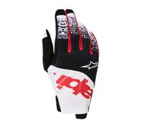 Guanti Cross Alpinestars Techstar Nero/Bianco/Rosso FluoXXL Nero,Bianco,Rosso Fluo