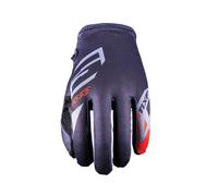 Guanti cross Five MXF4 SCRUB Grigio Rosso Fluo M
