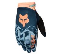 FOX 180 Image Print Guanti da motocross, blu-arancione, taglia XL per maschi