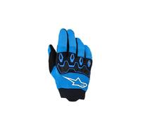Guanti da moto Alpinestars Full Bore V2 per ragazzi/bambini blu-neri S