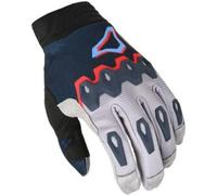 Macna Guanti Cross Chameleon-1 S Grigio/Blu