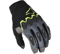 Macna Chameleon 1, guanti L male Nero/Grigio/Giallo Fluo