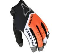 Guanti Cross In Tessuto Macna Heat-1 Nero Arancio XL