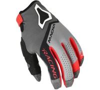 Guanti Cross In Tessuto Macna Heat-1 Nero Rosso M
