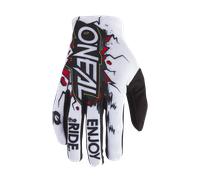 Oneal Matrix Villain 2 Guanti Motocross, bianco, taglia L