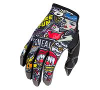 ONeal Mayhem Crank, guanti XL male Nero/Grigio/Rosso/Blu/Giallo