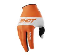 Shot Draw Sky Guanti da motocross, arancione, taglia S M per maschi