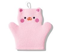 Guanti da bagno esfolianti adatti ai bambini, materiali non abrasivi, strumento di partecipazione dei genitori, migliora il comfort della pelle per i bambini