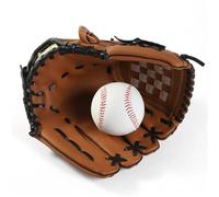 Guanti da Baseball Guanti da baseball addensati softball for lanciatore in campo Bambini Adolescenti Adulti completi 9,5/10, 11, 12, pollici per bambini/giovani/adulto(08)