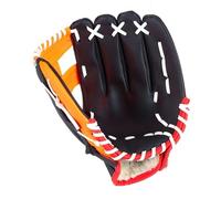 Guanti da Baseball Guanto da baseball Guanti softball for lanciatore ispessimento in morbida pelle PU for cattura professionale adolescenti adulti per bambini/giovani/adulto(Orange red)