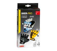 Biker-Pro, guanti in pelle e lycra - L