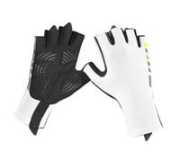Guanti da bicicletta, guanti da ciclismo per uomo in bicicletta - Mitts da allenamento a mezzo | Guanti traspiranti antiscivolo per ciclismo allenamento fitness sport all'aria aperta