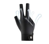 Guanti da biliardo a tre dita comodi da uomo con 3 dita | Accessori sportivi leggeri, morbidi e pratici, per amanti del biliardo, principianti, adolescenti