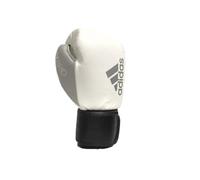 Guanti da boxe Adidas Hybrid 200 in pelle bianchi