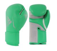 Guanti da boxe Adidas Speed 100 verdi in pelle PU