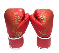 Guanti da boxe da uomo con cinturino da polso regolabile - Attrezzatura da | Guanti Da Sparring Resistenti In Pelle PU Dotati Di Prese D'aria Traspiranti Sul Palmo E Cinturino Da Polso Regolabile Per L'
