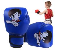 Guanti da boxe giovani, guanti per bambini, bellissimi guanti da combattimento in pelle PU | Team di allenamento, lotta per i giovani per bambini, l'educazione dei bambini e gli anni offrono una