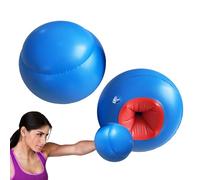 Guanti da boxe gonfiabili - Formazione Muay Thai guanti | Glove di esercizio di boxee in PVC | Guantis interattivi per la boxe giovanile, boxee che gioca a guantii 1 coppia per divertimento interno