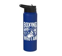 Guanti da boxe Made Me Who Stainless Steel Insulated Water Bottle