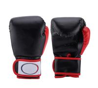 Guanti da Boxe per Bambini, 8oz Guanti da Allenamento per Boxe Giovanile, Guanti da Sparring da Allenamento per Sacco da Boxe per Ragazzi e Ragazze (Nero)