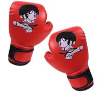 Guanti da boxe per bambini, guanti da boxe per giovani,Guanti da kickboxing in pelle PU del fumetto | Dispositivo di allenamento a casa per bambini, per ragazzi e bambini