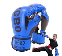Guanti da boxe per bambini, guanti protettivi per giovani, regolabili e durevoli, attrezzatura da boxe da lotta traspirante, guanti morbidi per kickboxing, Thai per bambini