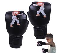 Guanti da boxe per bambini per bambini-Design dei cartoni animati Guanti da boxe per ragazzi-Glò di addestramento per giovani per ragazzi e ragazze di età compresa