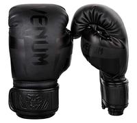 Guanti da boxe per bambini Venum Elite - opaco/nero - M