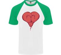 Guanti Da Boxe Per Cuore Boxer MMA Muay Thai Uomo S/S Maglietta Da Baseball