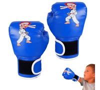 Guanti da boxe per - Guanti da boxe per giovani di alta qualità, ideali per la formazione e il combattimento | comodi colpiscono il guanto, guanti da boxe imbottiti morbidi per