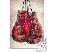 Guanti da Boxe Sport Puzzle 1000 Pezzi Carta per Adulti Night View Gioco di Puzzle 1000 Pezzi Relax Decorazione Casa Regalo 38x26cm/1000pcs